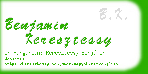 benjamin keresztessy business card